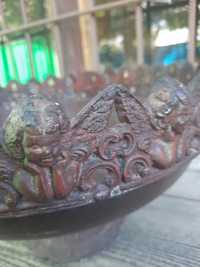 Fructiera din bronz masiv