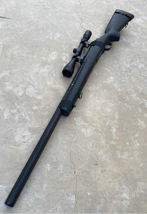 Pusca Airsoft M61/M24 FullMetal Modificata 8j->220m/s PUTERE MAXIMA