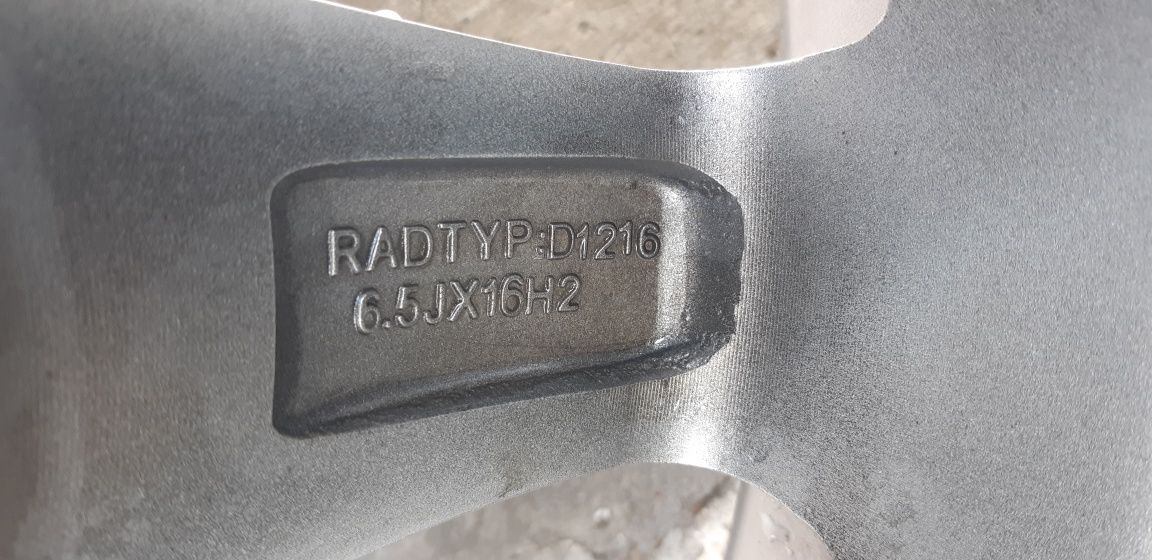 Джанти 5х 100,16 цола,ет 40,6,5J