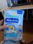 Pampers splashers 3-4 12 bucati