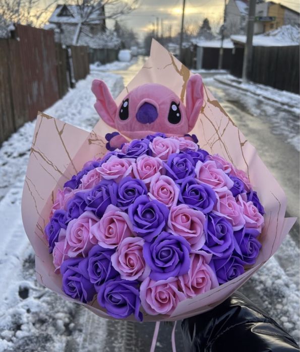 Buchete de trandafiri cu stitch si multe altele!