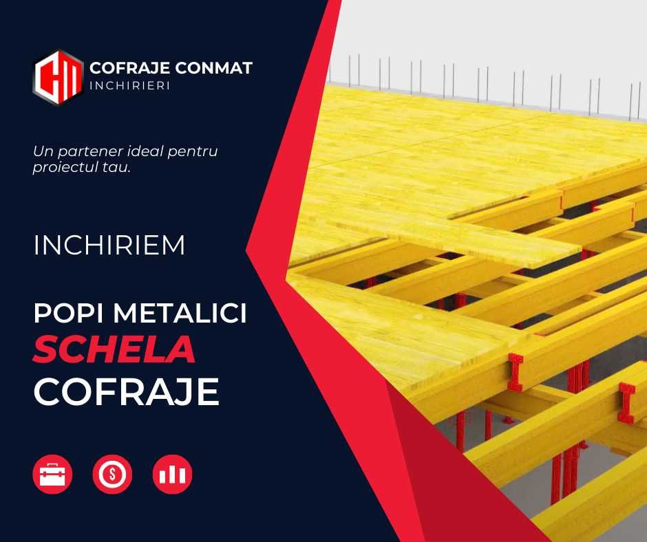 Inchiriem Popi Metalici, Schela si Cofraje