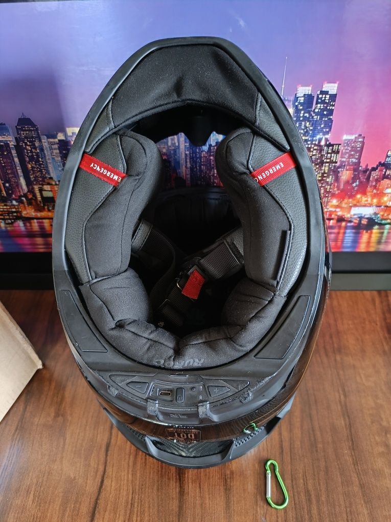 Мото шлем от бренда RUROC ATLAS 4.0 carbon