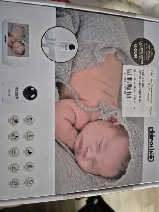 Видео бебефон Chipolino Орион