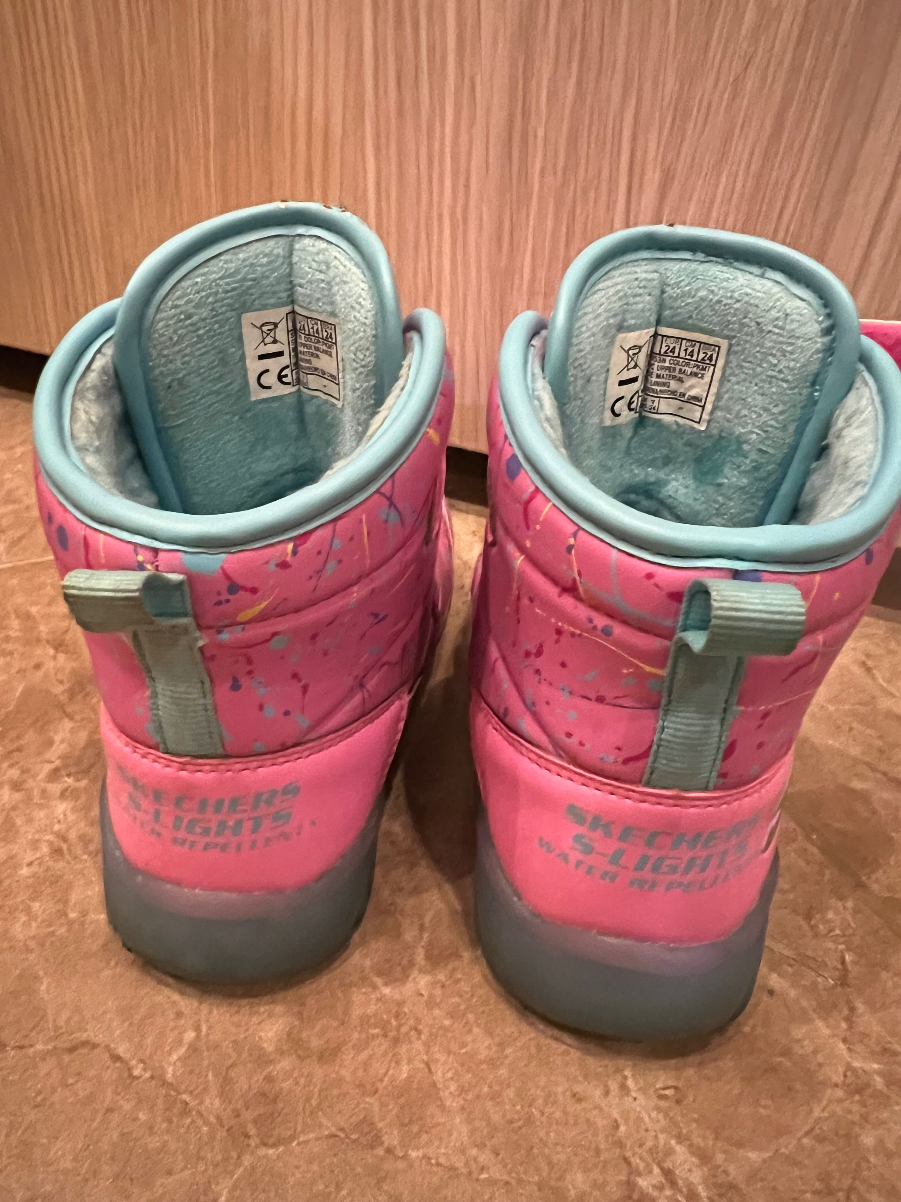 Светещи ботуши Skechers