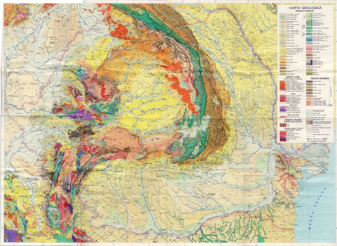 Geologia Romaniei Mutihac 1974, Editura Tehnica