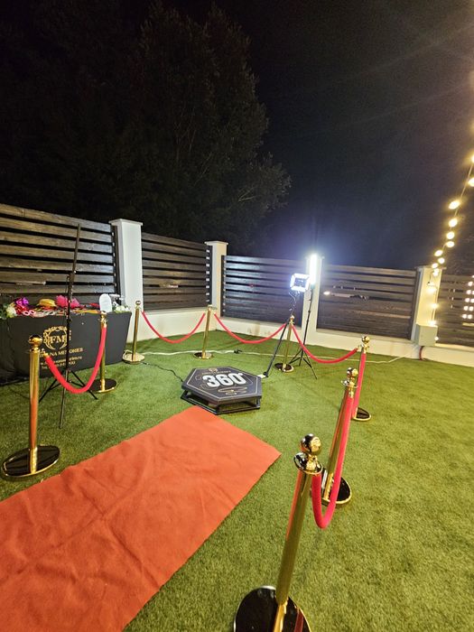 Cabina foto, 360, Fum greu, Artificii, Baloane, Decor, Manechine