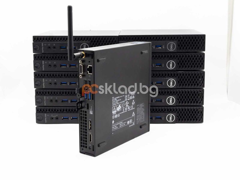 Мини компютър Dell Optiplex 3060 I5-8500T/8GB/256GB Wi-Fi Bluetooth