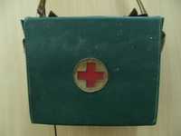 оф.7082 стара военна медицинска чанта / аптечка