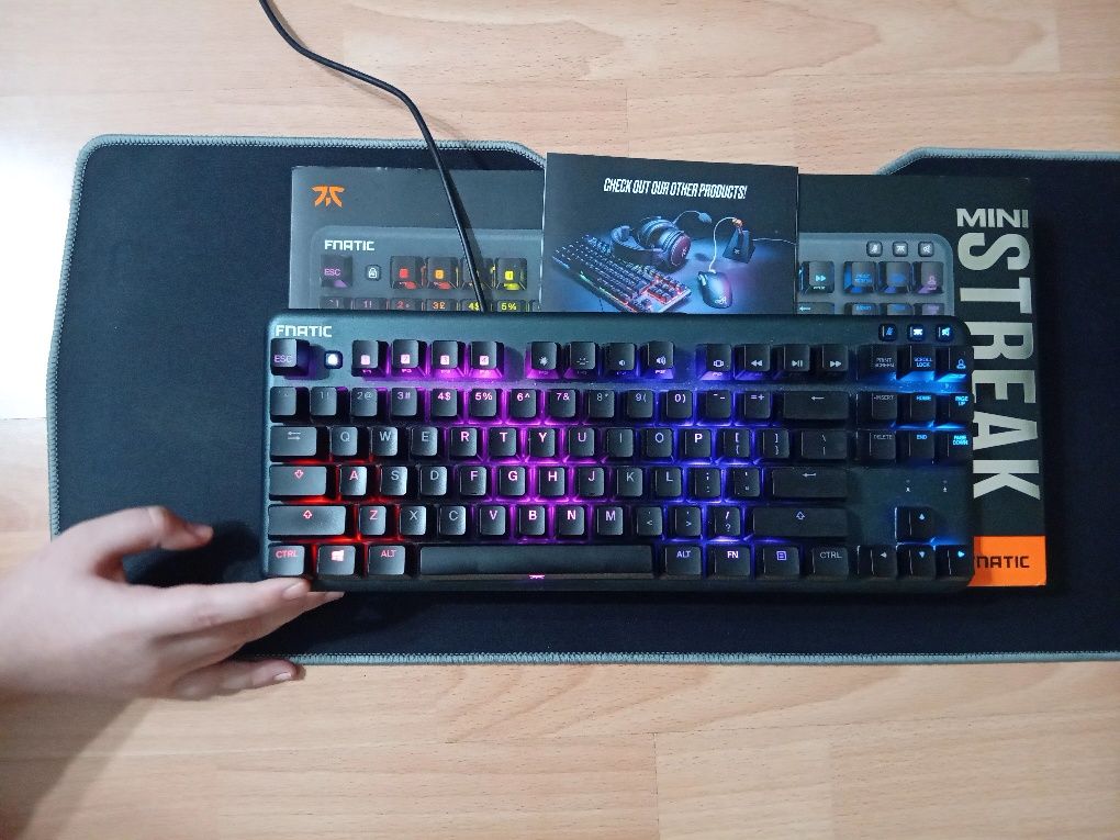 Gaming клавиатура: Fnatic miniSTREAK