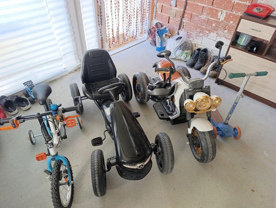 Електрически детски мотор,колело