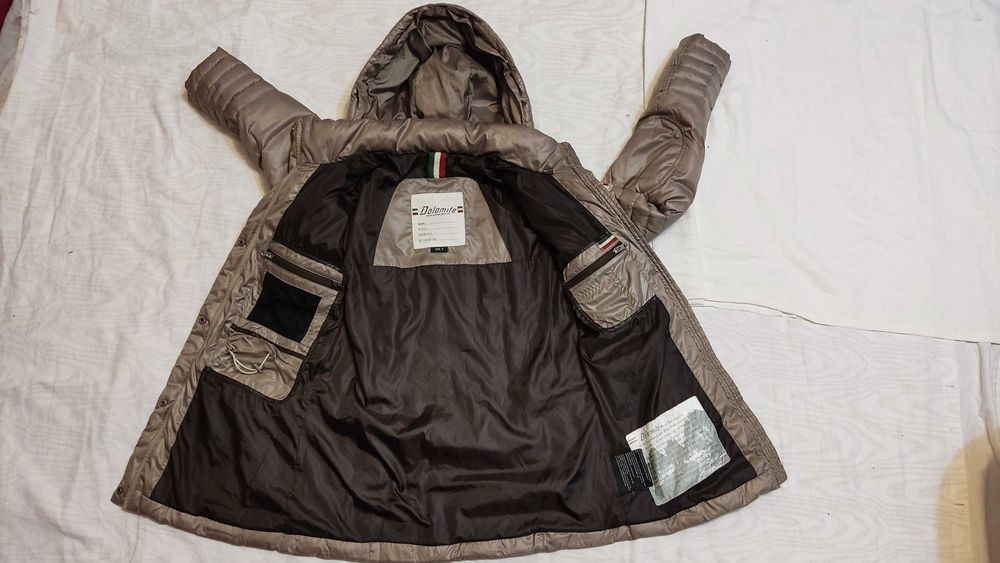 Geaca DOLOMITE marime S dama puf pene iarna parka made in italy