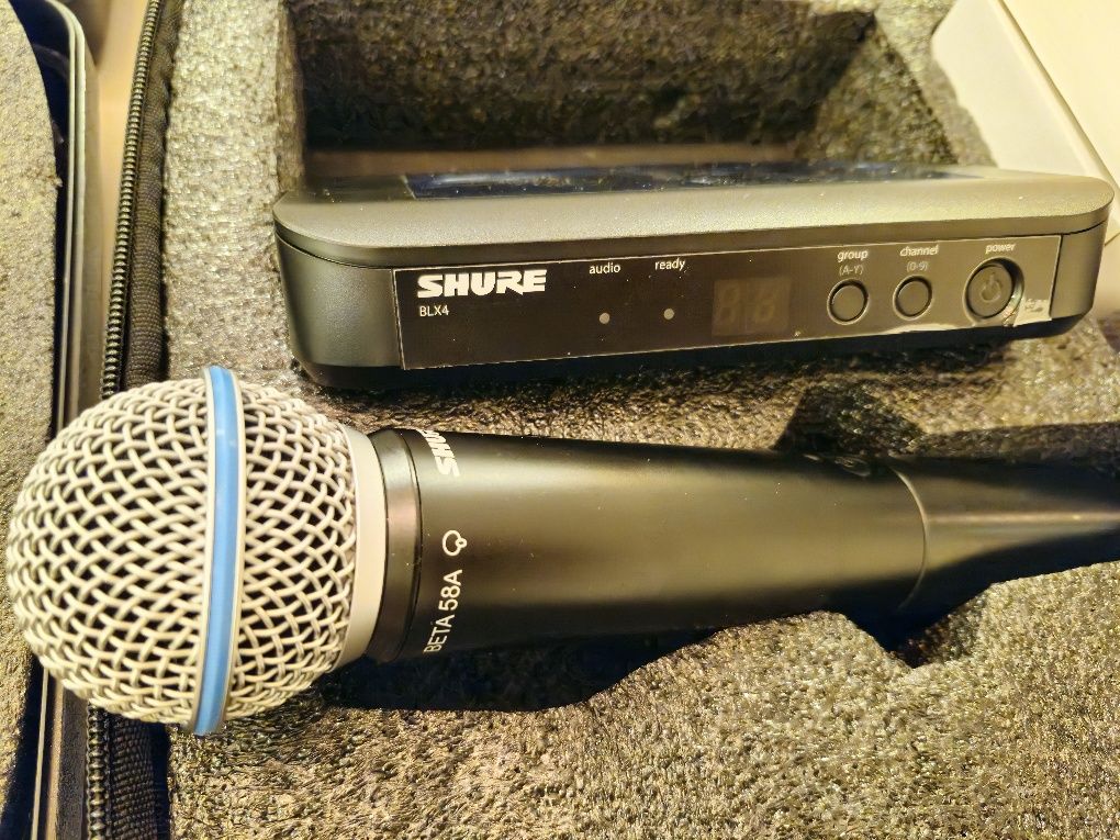 Vand microfon SHURE BLX24/BETA58