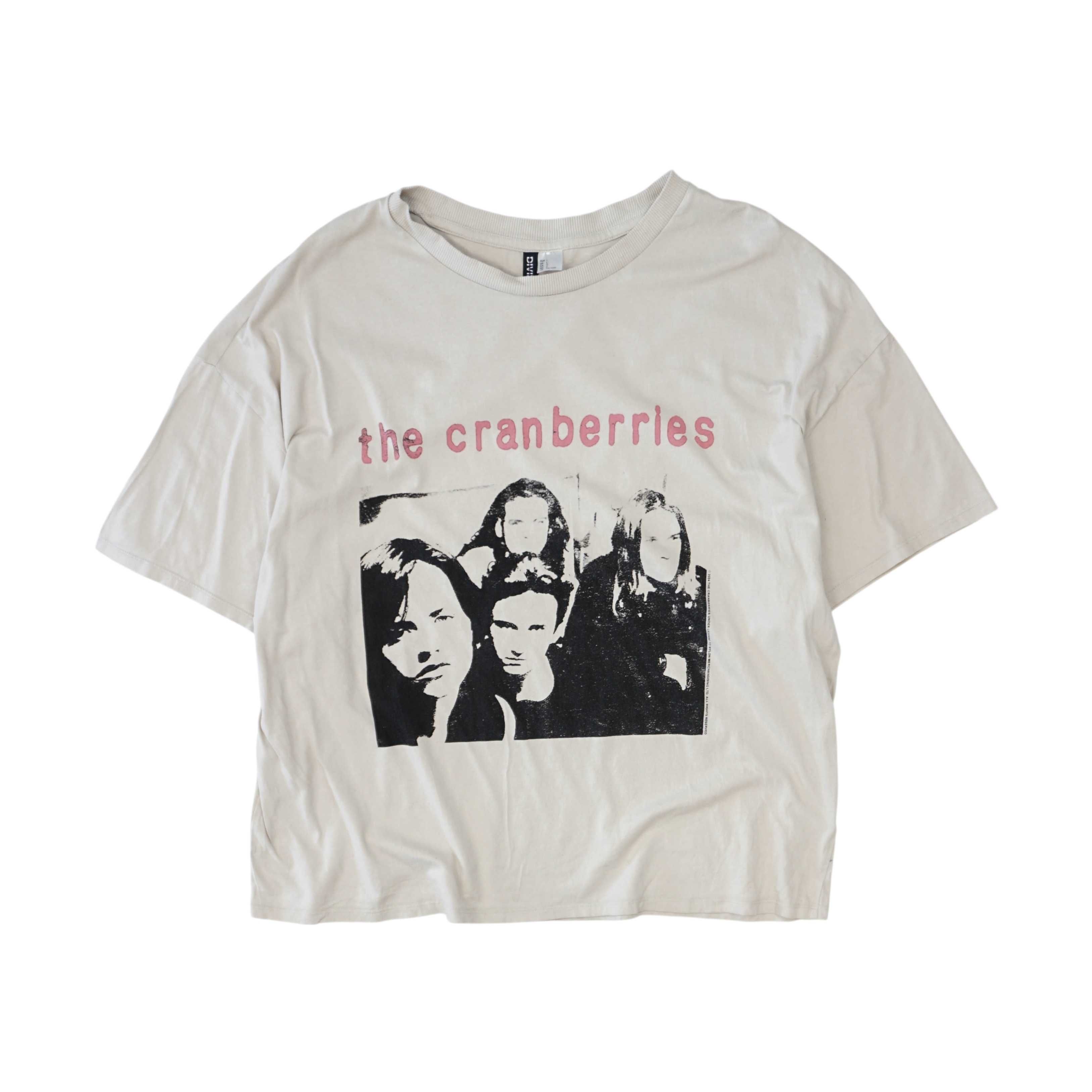 H&M X The Cranberries мъжка тениска с графика - L