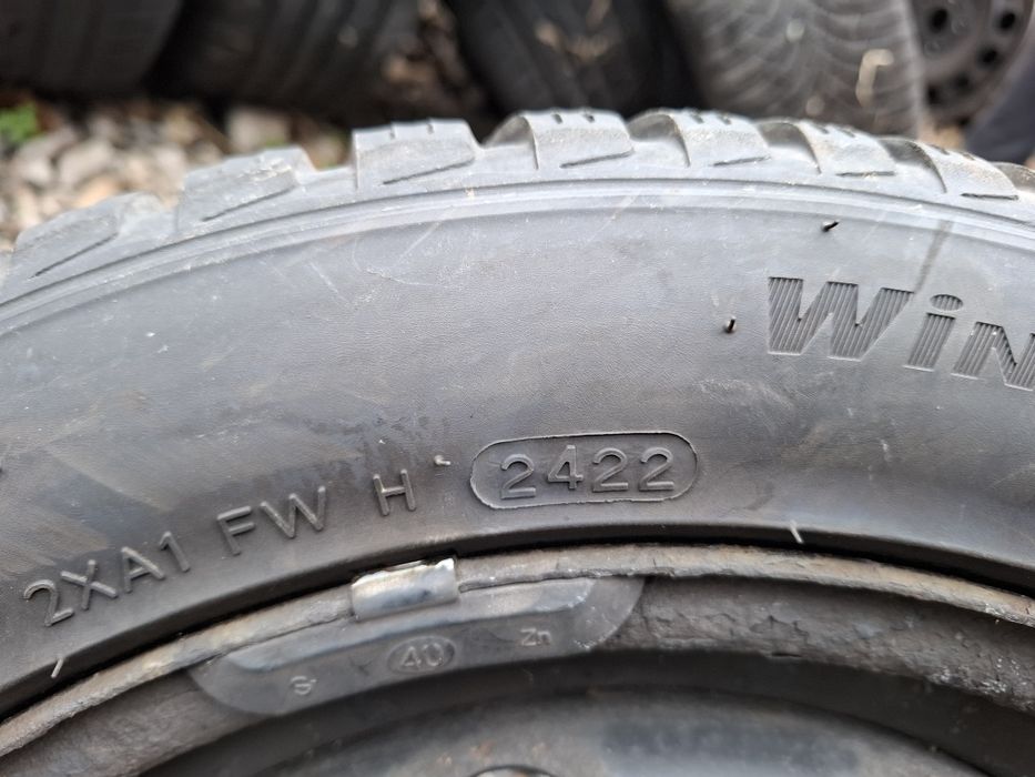 Зимни Гуми Ханкок195/50/15 и джанти 5х100