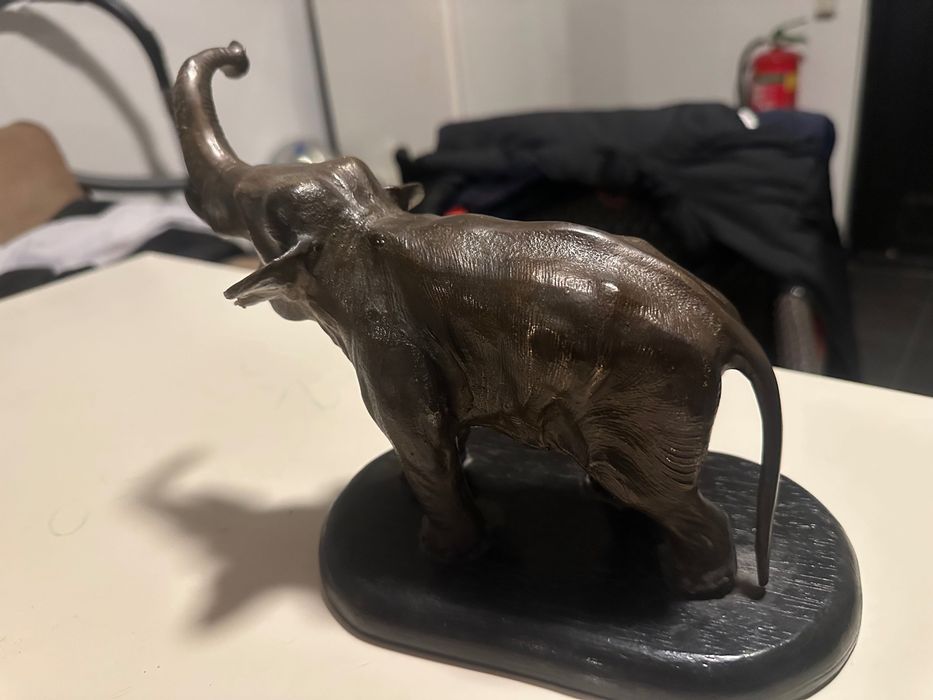 Метално слонче  антика