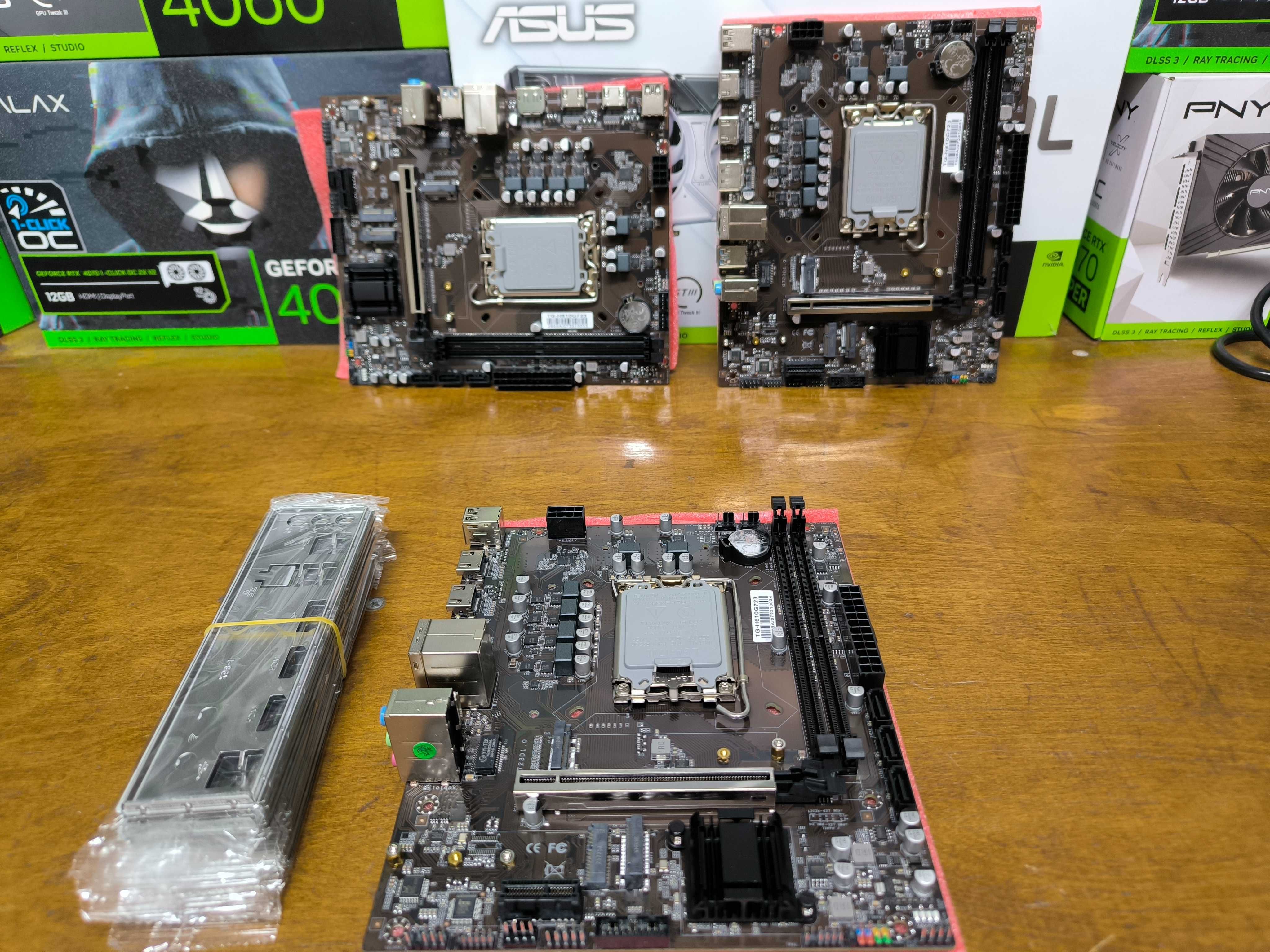 Jingsha H610M-4D4 Intel H610, LGA1700, M.2 Nvme, ОЗУ 2xDDR4 MAX 64Гб.