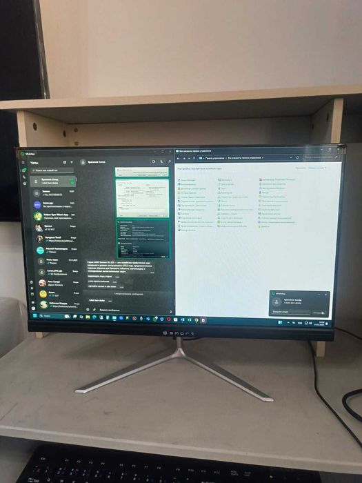 Системный блок i5‑7400 / 16 ГБ / SSD + монитор 24