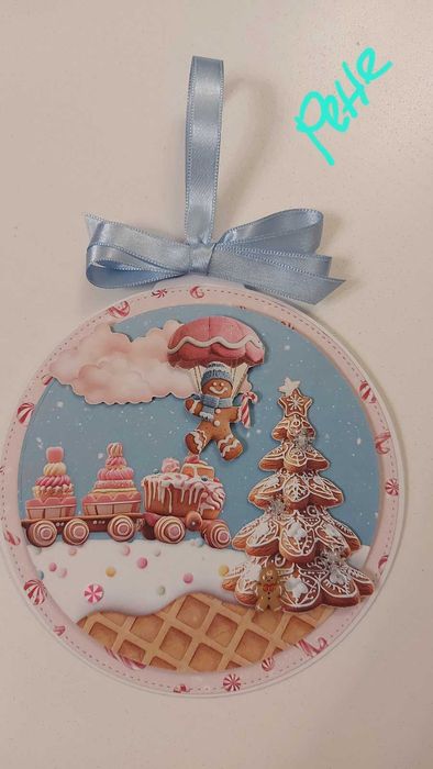 Коледни шейкър картички и картички за декорация, ръчно изработени