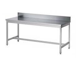 Masa inox cu polita