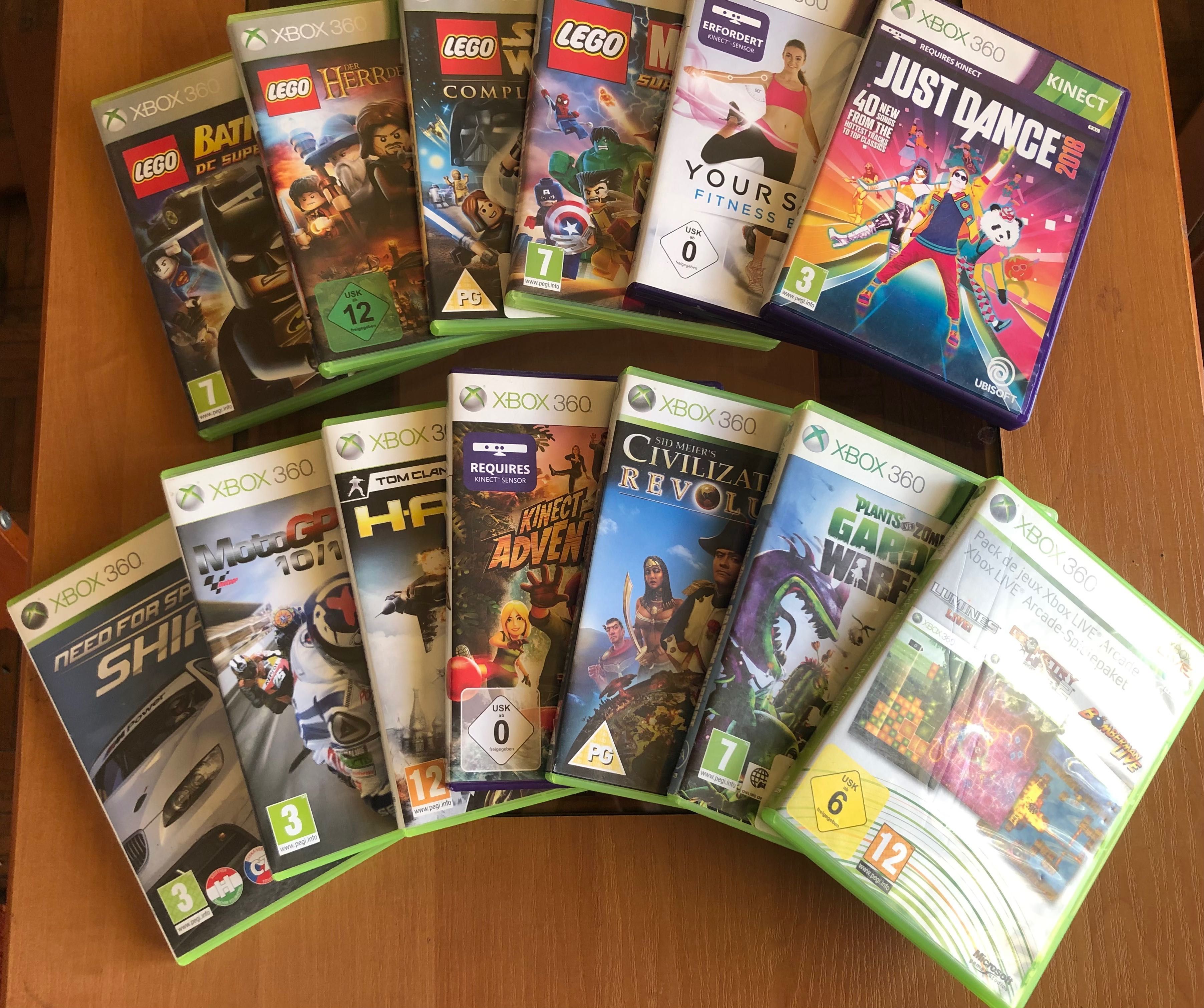 Xbox 360 full Pack + jocuri
