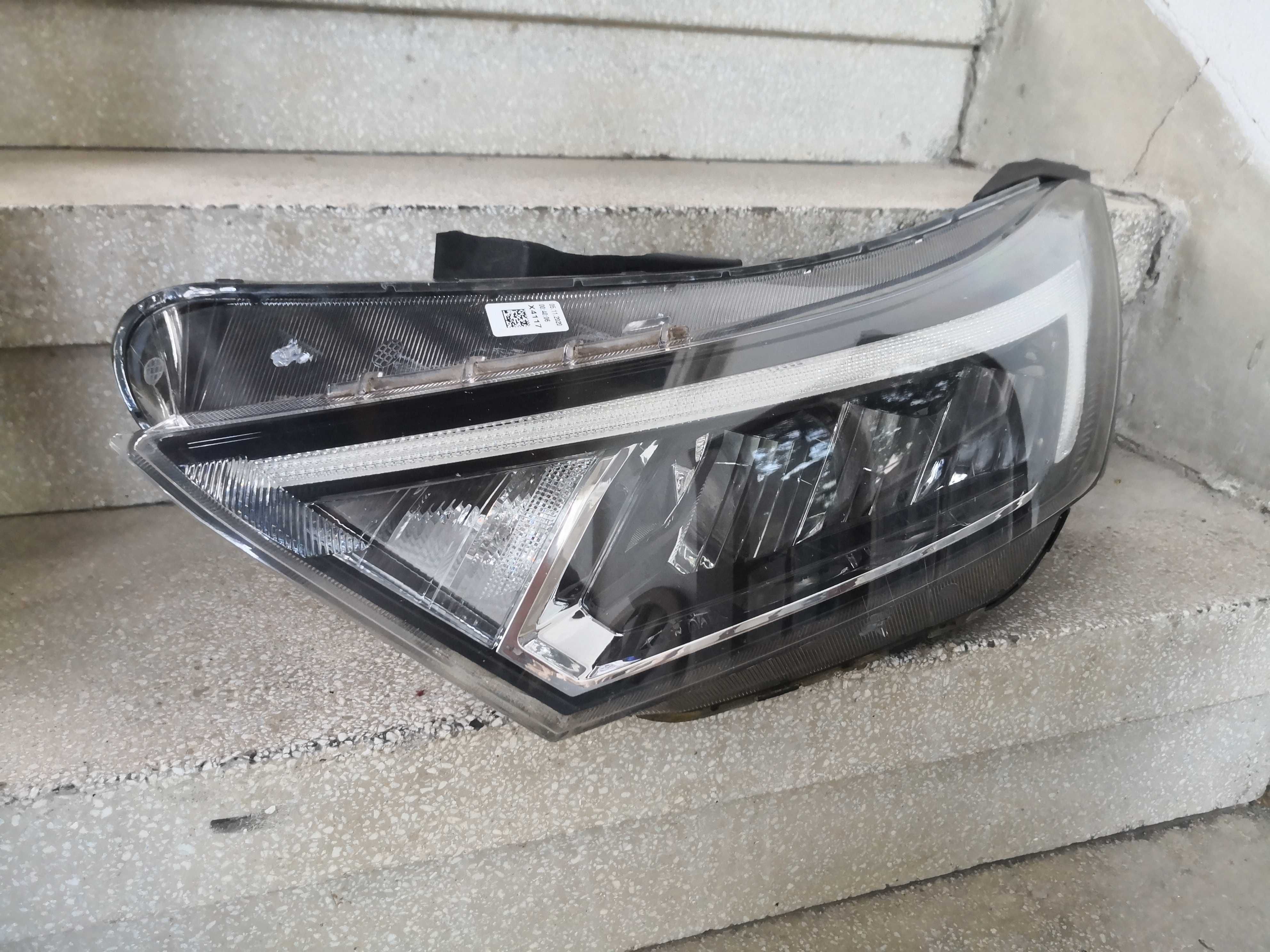 Фар Hyundai i20 FULL LED ляв/Хюндай И20 LED 2020г. Оригинален.