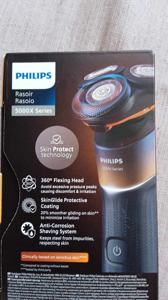 Shaver Philips 5000X series nou sigilat