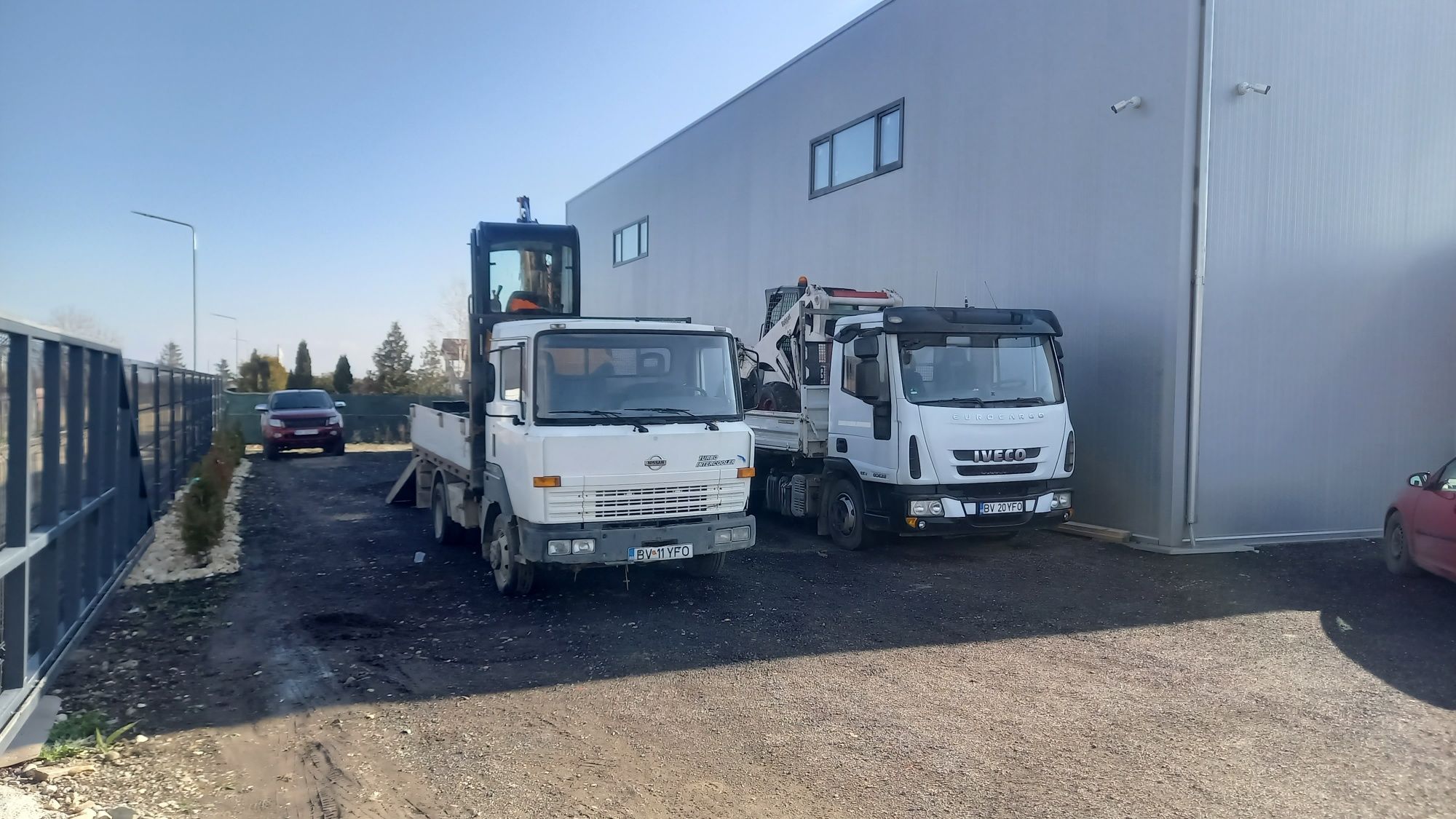 Gauri piloni . Stalpi gard.montaj fose septice.excavare miniexcavator
