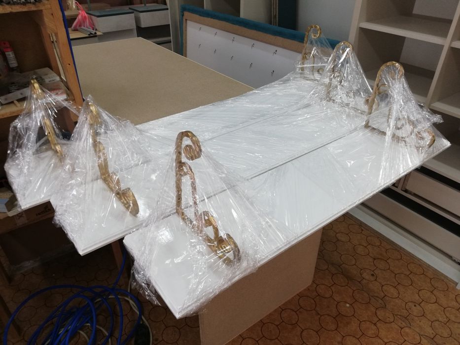 Рафтове от дърво и ковано желязо