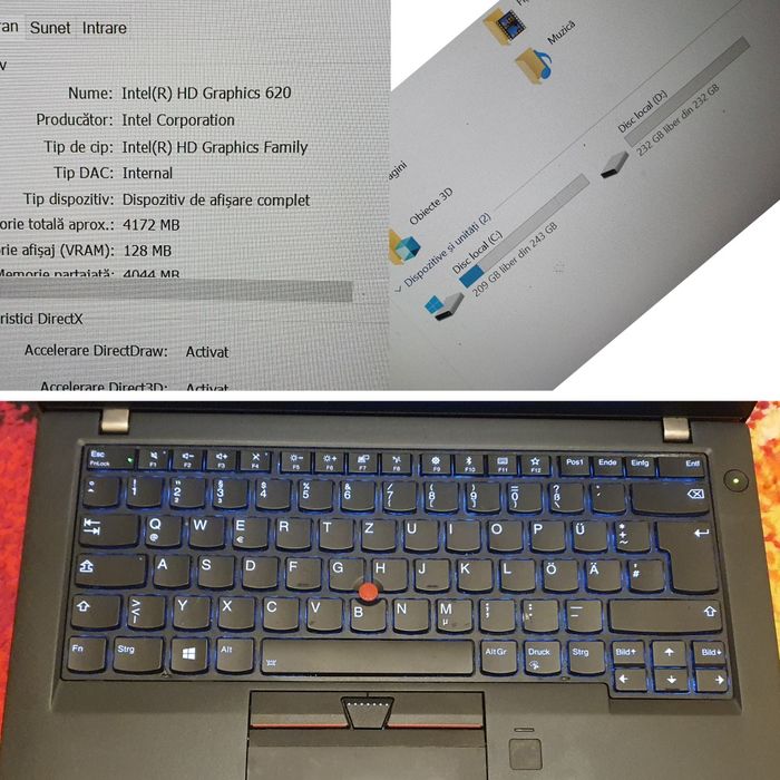 Laptop Lenovo Thinkpad T470s 14" i5 7200 8gb ram 512gb ssd