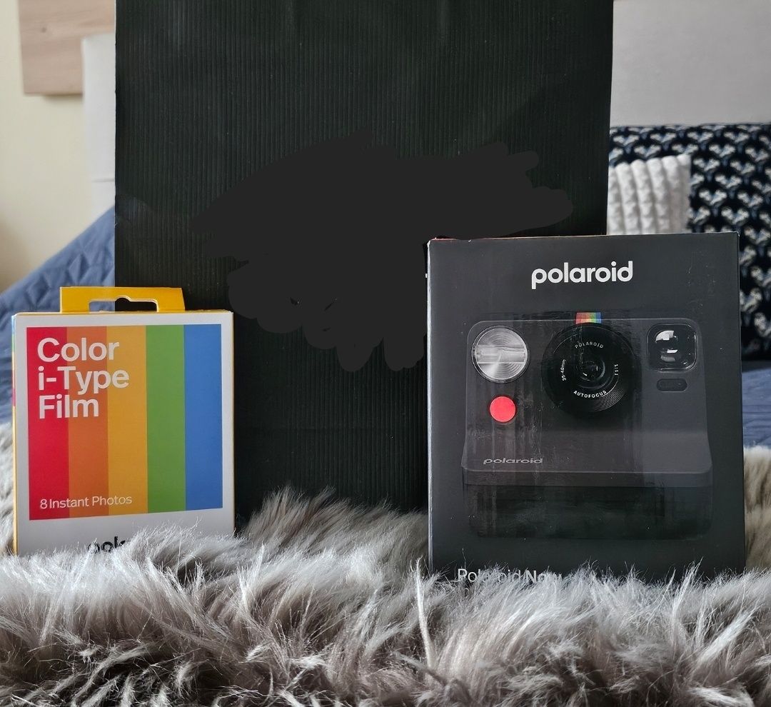 Фотоапарат за моментни снимки Polaroid Now Gen 2 - Black