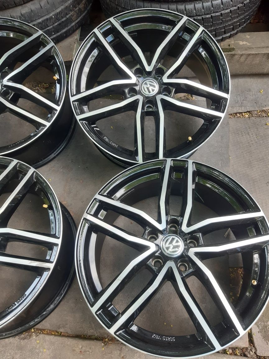 Set 4 jante aliaj r18 Volkswagen 5x112 Passat B6, B7,B8, Audi,Tiguan,