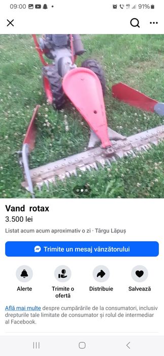Vand cositoare rotax
