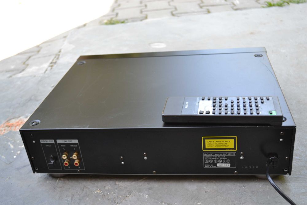CD PLAYER Sony CDP-X 222 ES cu telecomanda