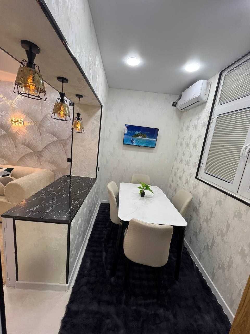 Под ключ кирпич 2в3, евро, 54м²+балкон, 3/5, метро Новза`