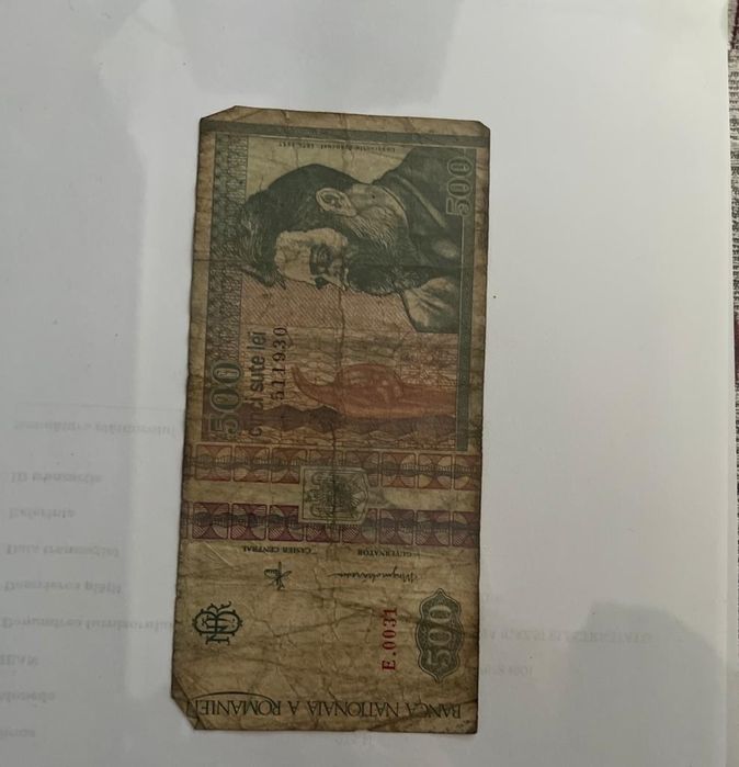 Vând bancnote vechi