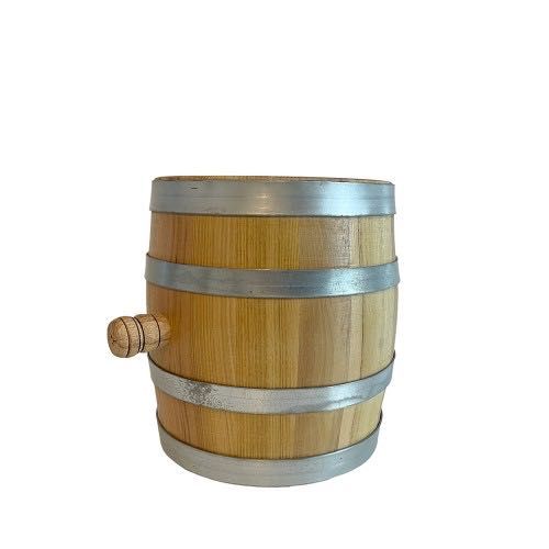 Butoi lemn masiv stejar pentru țuică 20 L - Black Friday