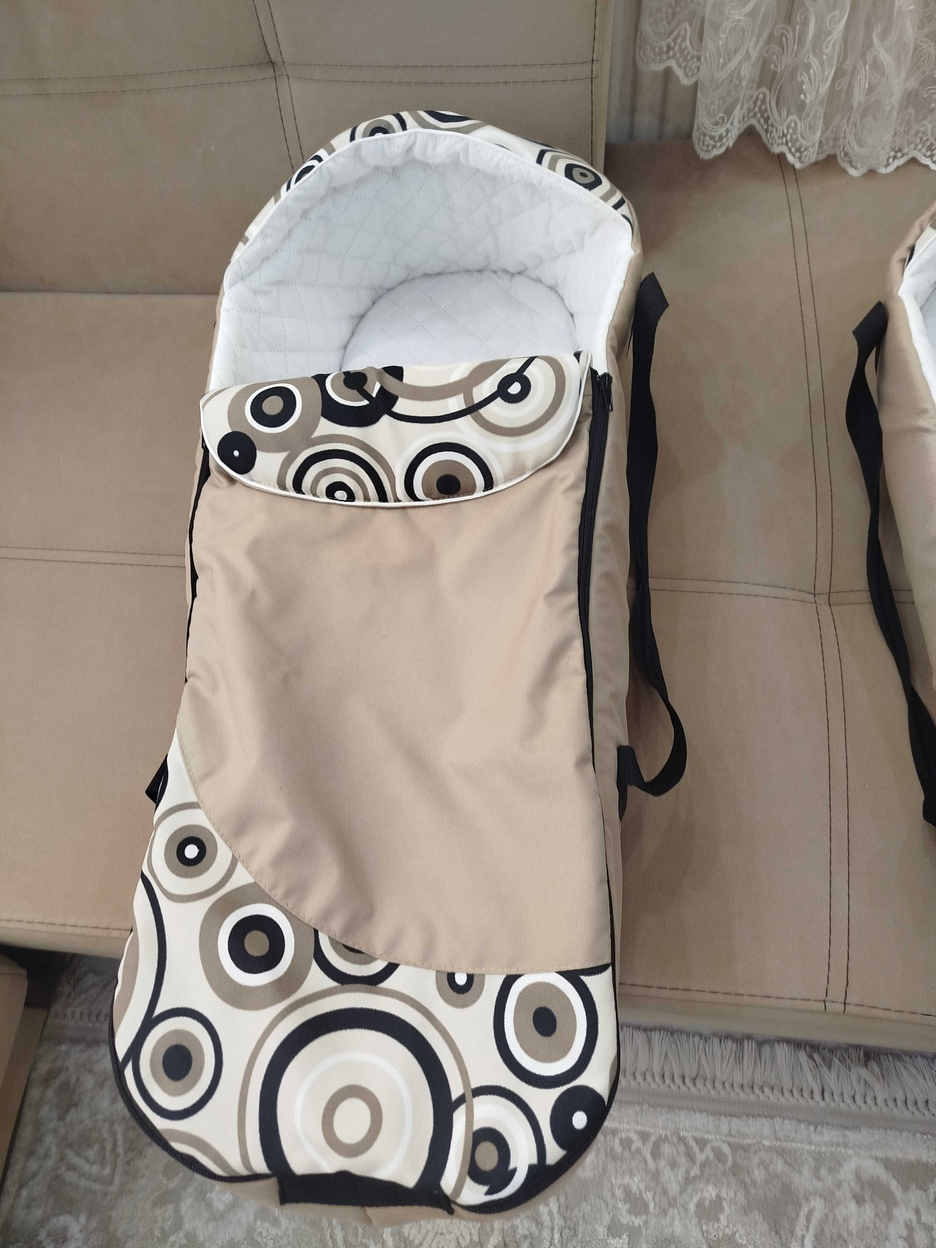 Количка за близнаци Микадо дует лукс 3 в 1