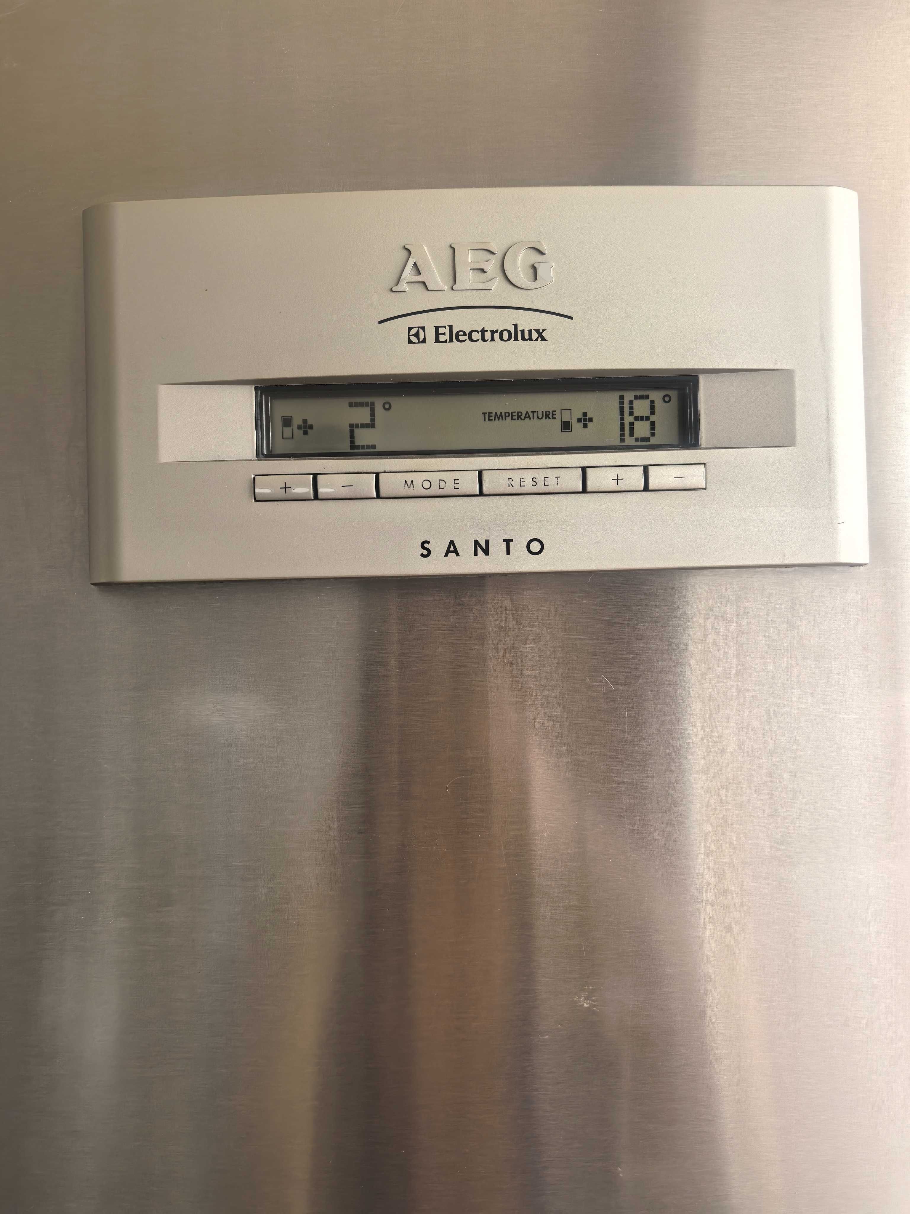 Хладилник AEG инокс