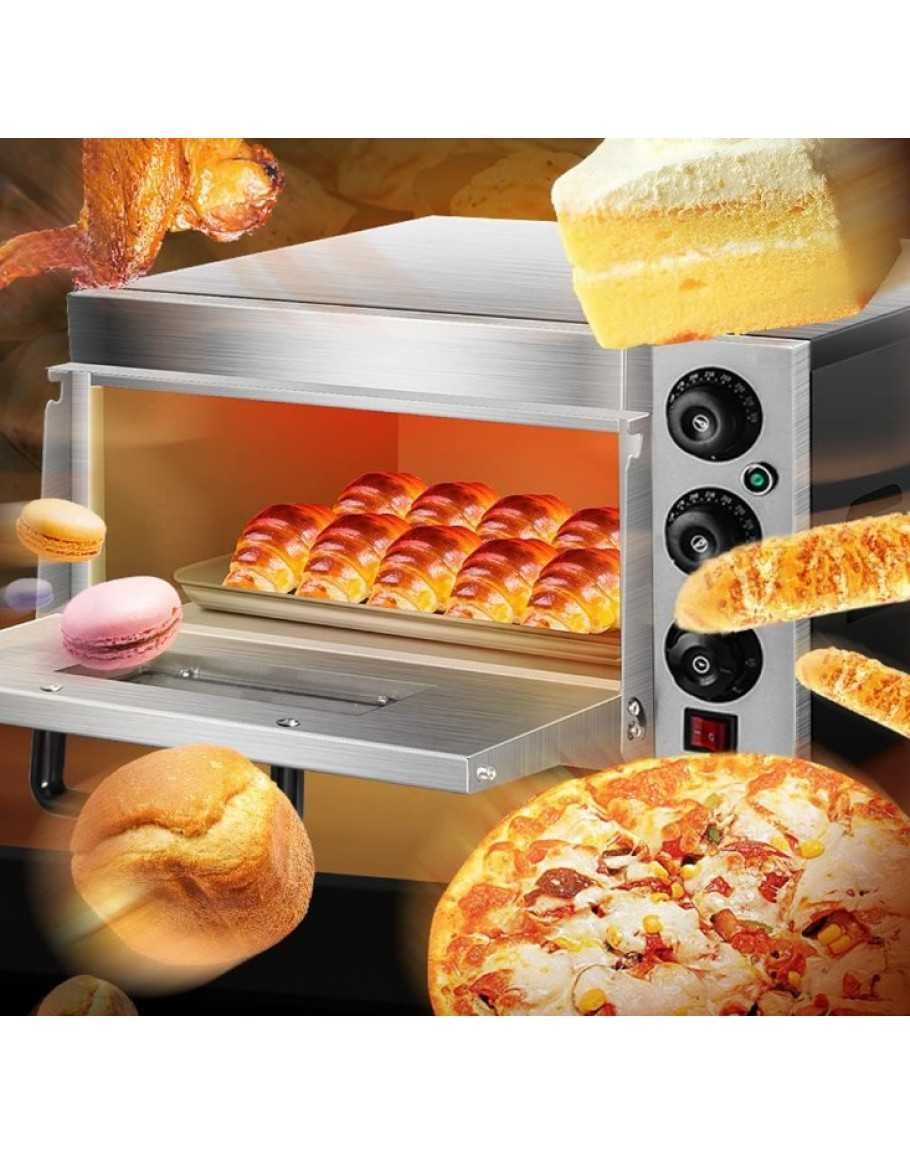 Фурна за пици закуски и готвене 94х60х48см (
