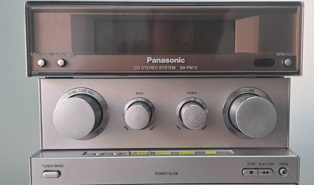 Panasonic SA PM 15 minisistem CD amplificator tuner receiver Bi Amp