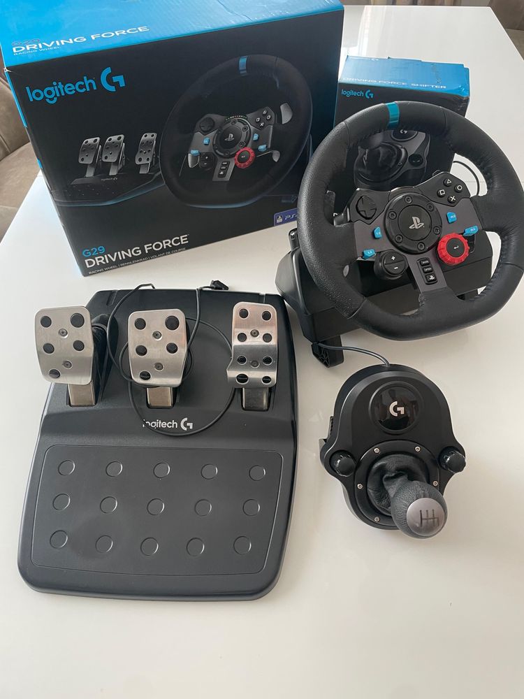 Volan Logitech G29 cu schimbator kit