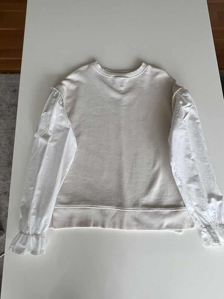 Ватирана блуза Зара с памучни ръкави