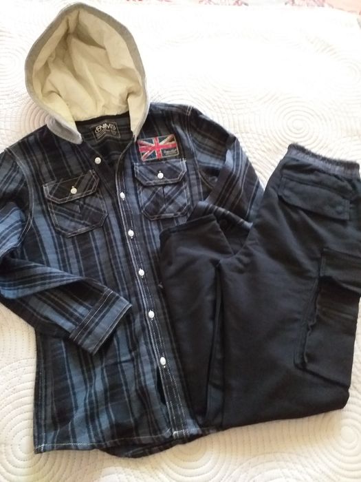 Суичър , блуза , долнище , анцуг Zara Denim , Cubus, Sportex 146 / 152