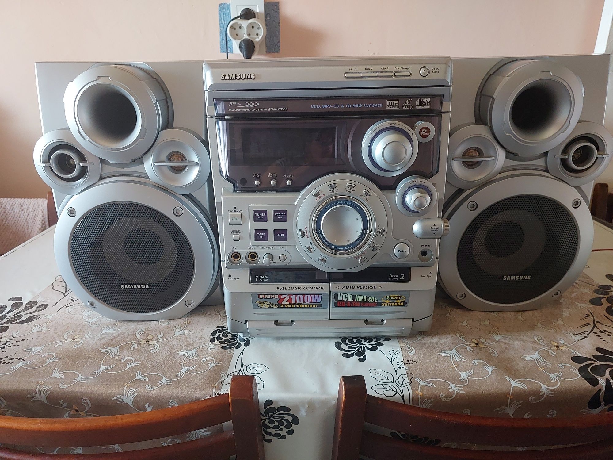 Музыкальный центр Samsung MAX -VB 550