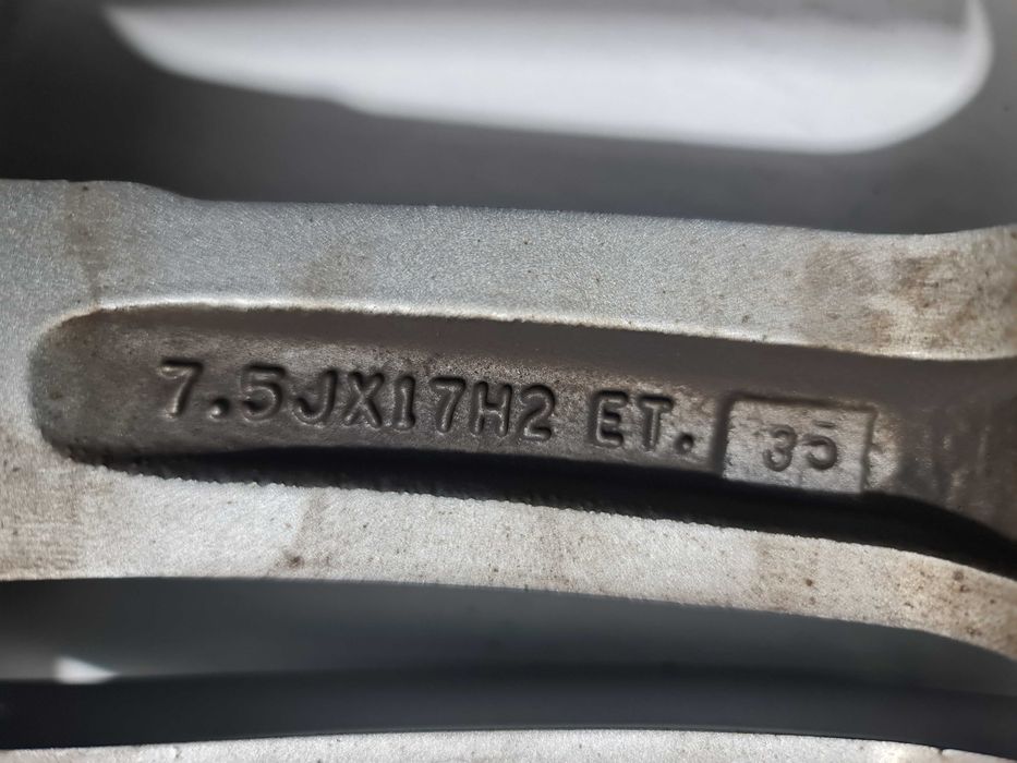 Jante 17 Audi VW Skoda Seat Cupra Mercedes MG 7.5Jx17 ET35 5x112