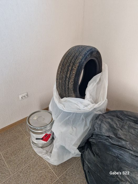Roți Michelin 205/60/R16 iarnă, jenți tablă VAG