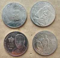 Юбилейные монеты Казахстана по 1000 тенге каждая