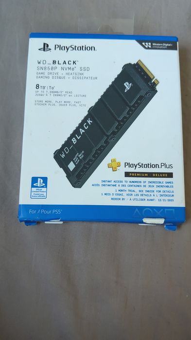 Ssd westerndigital m.2 8TB pci gen x4