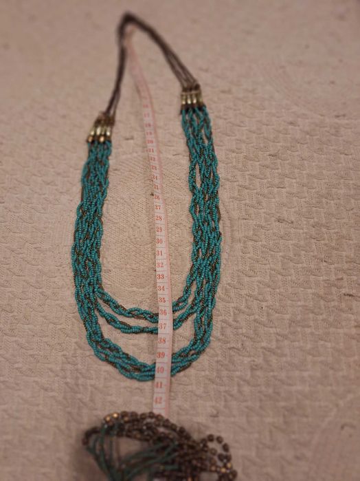 Продава гердан с гривна тюркоаз